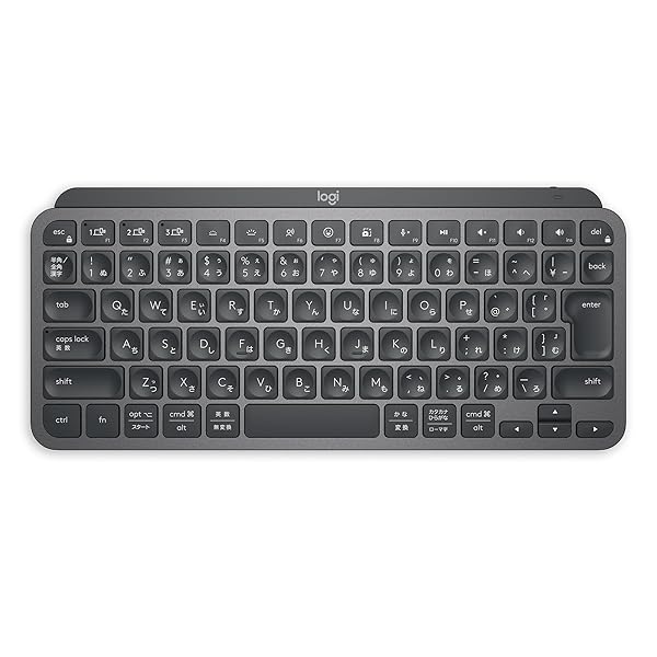 ロジクール MX KEYS mini KX700GR ミニマリスト 無線電話 イルミネイテッド 鍵盤 グラフ記録ァ
