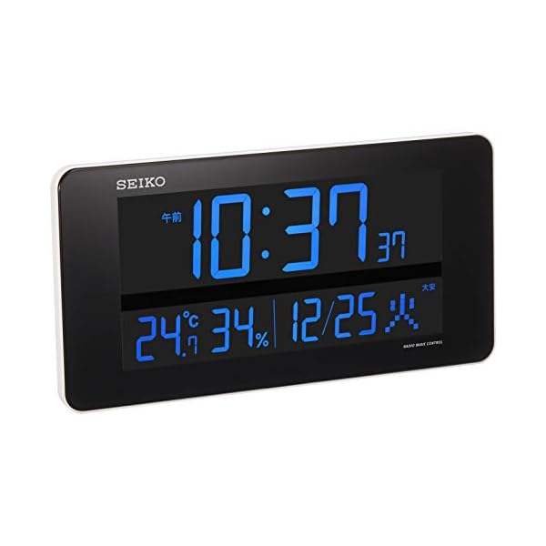 セイコークロック(Seiko Clock) セイコー 時辰儀 柱時計 置き時計 兼用 電磁波 デジタル 遣り取り