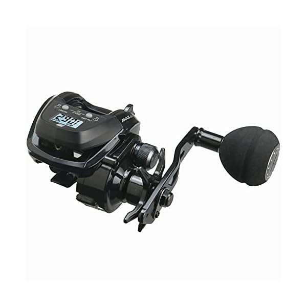 AbuGarcia (アブガルシア) MAX DLC MHPーL 大画面 デジタルラインカウンター 左巻き 中深溝 ハイギ