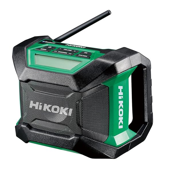 HiKOKI(ハイコーキ) 14.4V 18V共用 コードレスラジオ受信機 小型軽さ印字機 Bluetooth役立つこと積み上げる AC100V当てはめる可