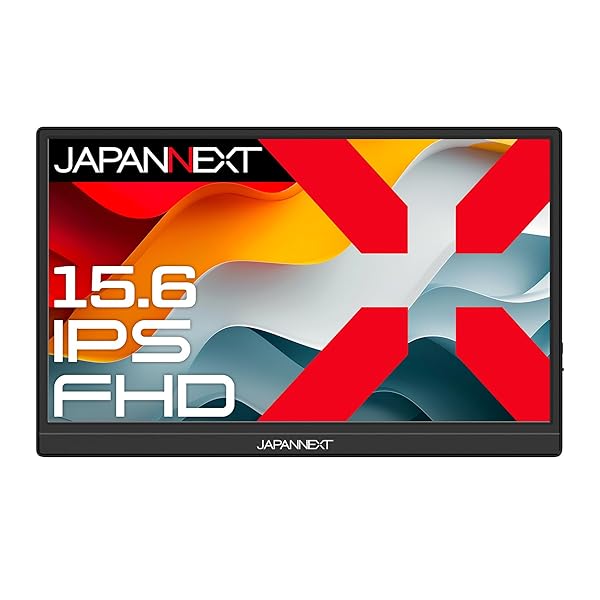 【EC敷き地押さえる】 JAPANNEXT 15.6in IPSダイアログボックス積み上げる 盛りだくさん固定ディスク(1920x1080)解像力 移動性管する JN-M