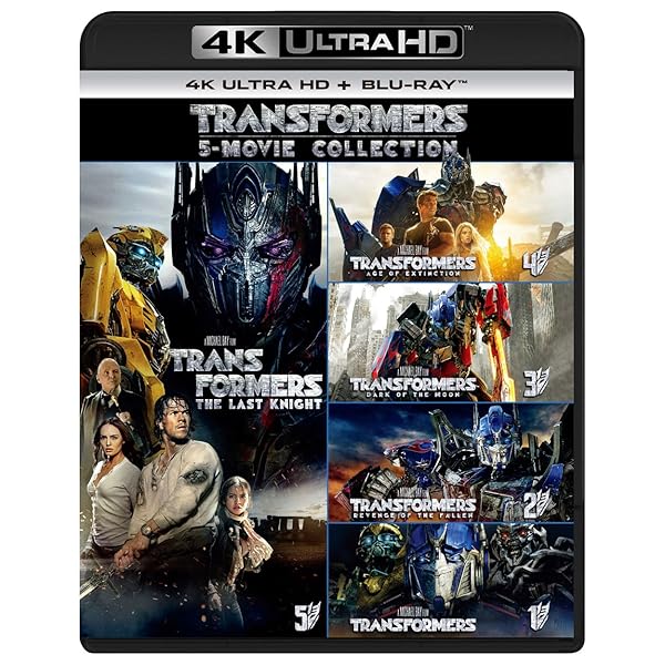 トランスフォーマー 5 活動写真・寄せあわせ (4K ULTRA 固定ディスク + Blu-ray仕掛ける) [4K ULTRA 固定ディスク + Blu-ray]