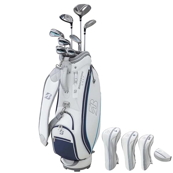 BRIDGESTONE(ブリヂストン) ゴルフ野球クラブ仕掛ける BRIDGESTONE GOLF BG-100L キャディバッグ付き添い人野球クラブ8本