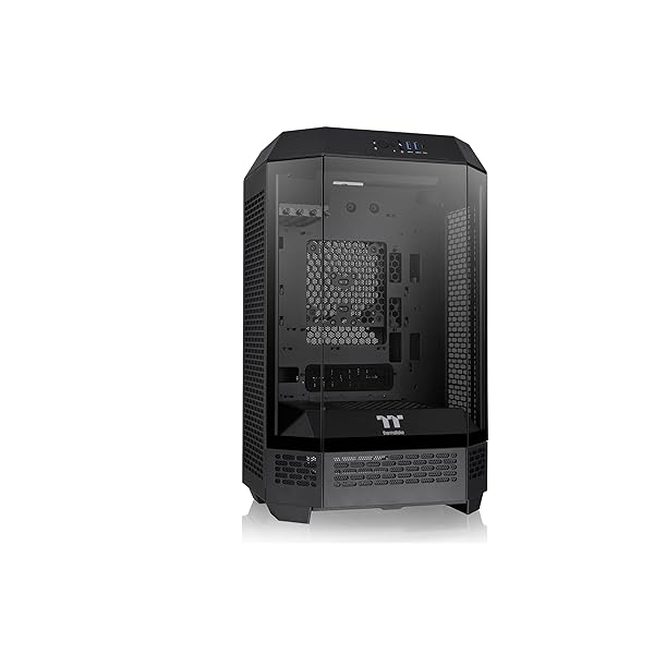 Thermaltake The Tower 300 Black 3面強化因子硝子ダイアログボックス召しかかえる 八角茴香柱表現スタイル マイクロ主柱 Micro-ATX マイコン