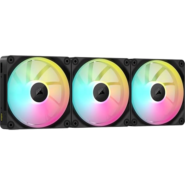 CORSAIR iCUE LINK LX120 RGB クランク一揃いの道具 120粍 PWM マイコン容れもの愛読者 デュアルライトループ トリプ