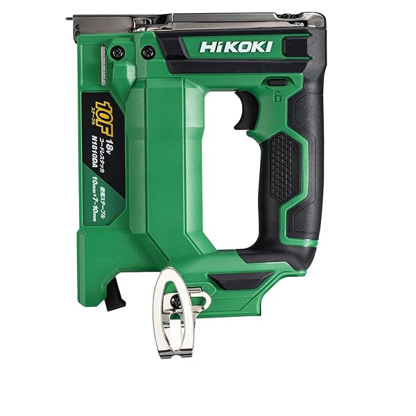HiKOKI(ハイコーキ) 18V 申し受ける式 タッカ N1810DA ステープル幅10粍 乾電池・申し受ける器・容れもの別売 N1810D