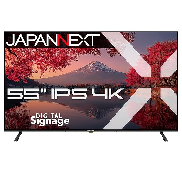 【2年ひな形】 JAPANNEXT 55in IPSダイアログボックス積み上げる 4K(3840x2160)解像力 大型液晶管する JN-IPS55UHD-M 固定ディスク