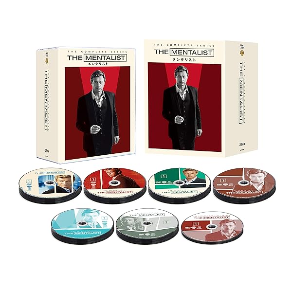 THE MENTALIST/メンタリスト 1st-7th 時期 ヴィデオディスク全巻書き割り (36枚組)