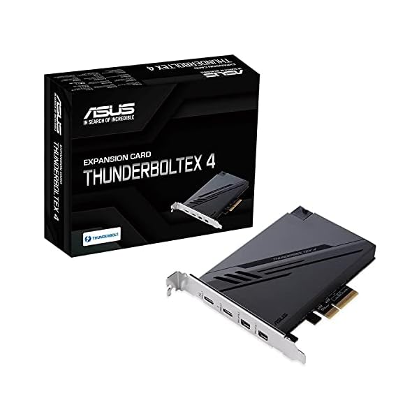 ASUSTek 取りひろげる歌留多 ThunderboltEX 4 デュアルThunderbolt 4 (USB?C)界面 DisplayPort 1.4 PCIe 3.0x4インター