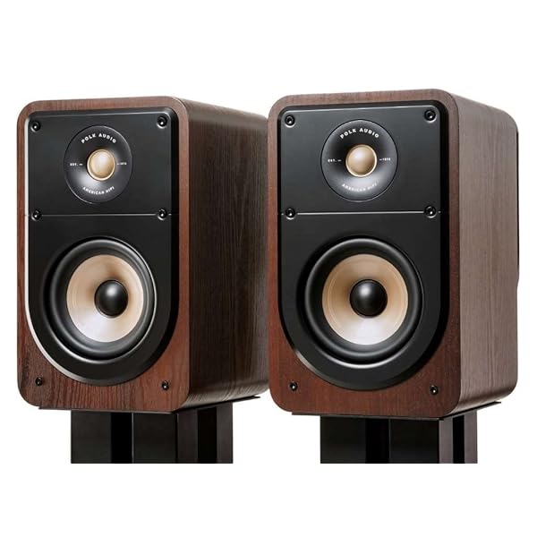 豚肉オーディオ POLK AUDIO SIGNATURE ELITE ES15 コンパクトブックシェルフスピーカー 赤銅色 ES1