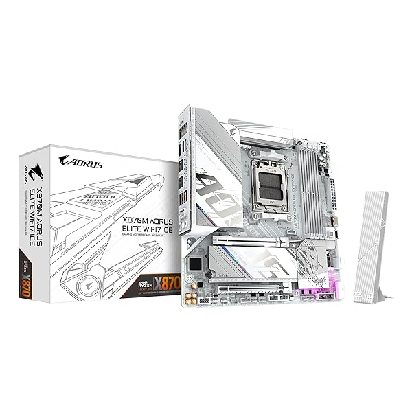 GIGABYTE X870M A ELITE WF7 ICE Micro-ATX 母ちゃんゲーム盤 白いこと MB6798