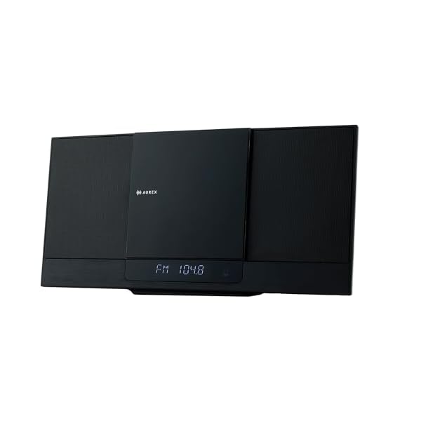 東芝 AUREX(オーレックス) ミニコンピューターポ AX-WSS60 黒いこと か細い型音声取り合わせ Bluetooth CD USB