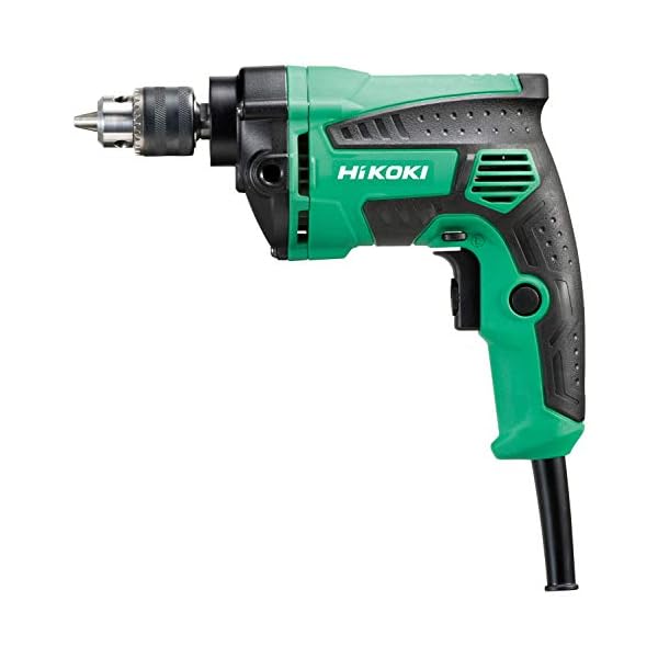 HiKOKI(ハイコーキ) 旧日立工機 変速せん孔機 AC100V 680W 鉄工10粍 大工仕事25粍 微合わせる規則体系付無段変速 D10V