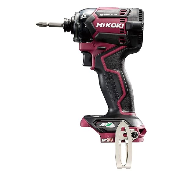 HiKOKI(ハイコーキ) 36V インパクトドライバー WH36DC フレアレッド 小型軽量化 ビット振れ軽減｜スプラウツLLC　店