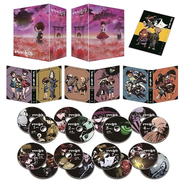 水木しげる生まれ落ちる100周年不死化 ゲゲゲの鬼太郎(第6作) 完備したBlu-ray BOX [Blu-Ray]