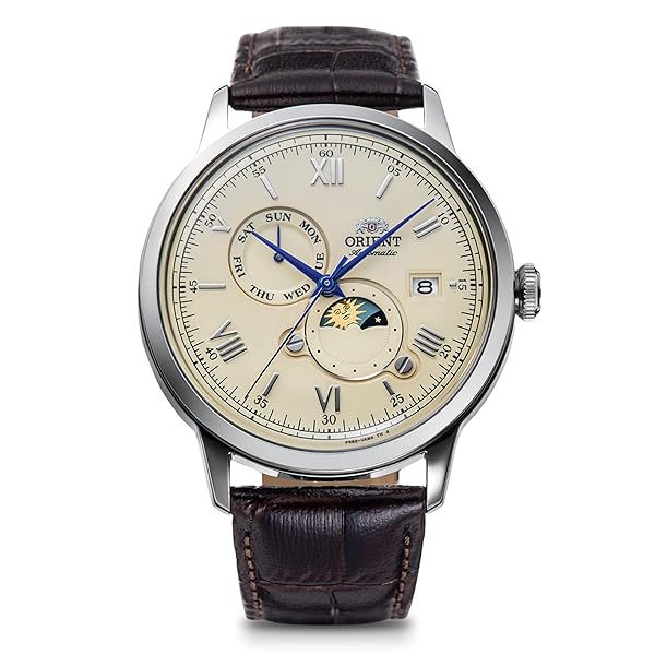 [東洋]ORIENT Bambino バンビーノ SUN\u0026MOON サンアンドムーン 自動小銃一巻きウォッチ 機械類式 オート