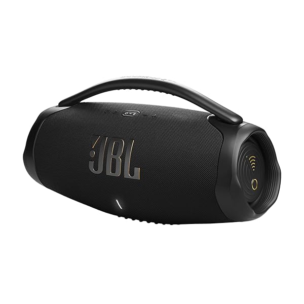 JBL BOOMBOX 3 Wi-Fi Bluetooth金棒引き 自動小銃声遣い手を加える役立つこと積み上げる/IP67防塵水/3way 5金棒引き/ 黒いこと