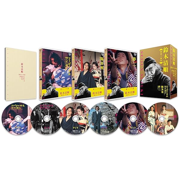 鈴木清順「浪漫三部作」【4Kデジタル完膚なきまで取りつくろう版】 UHD+Blu-ray BOX（6枚組） [Blu-ray]