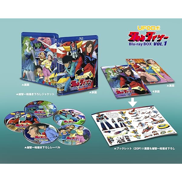 UFOロボ グレンダイザー Blu-ray BOX VOL.1 [Blu-ray]