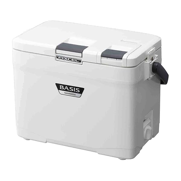 シマノ(SHIMANO) 空調設備ボックス席 小型 12L フィクセル ベイシス 120UF-012N 魚釣り用 ピュアホワイ