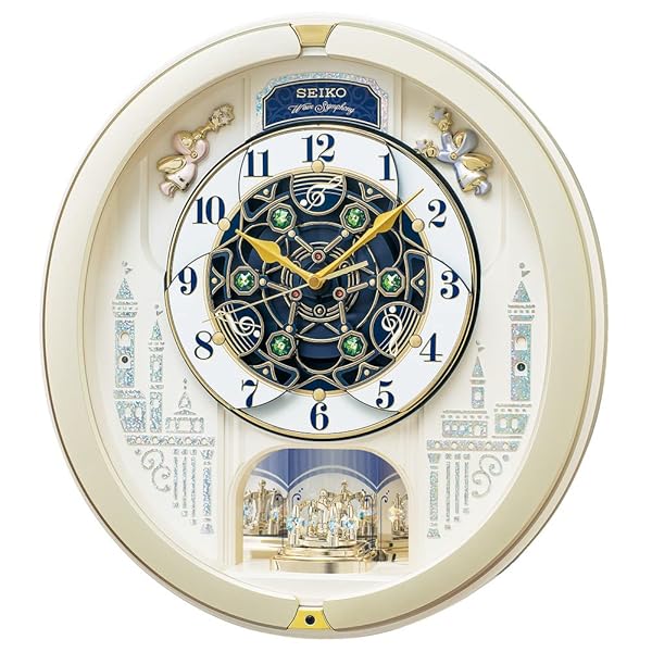 セイコークロック(Seiko Clock) 柱時計 絡繰り時辰儀 電磁波時辰儀 アナログ 絡繰り トリプルセ