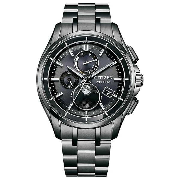 [CITIZEN] ウォッチ ATTESA (電磁波時辰儀/雨合羽/お月さま位相角) BY1006-62E チタン 軽さ ルナプログラム搭