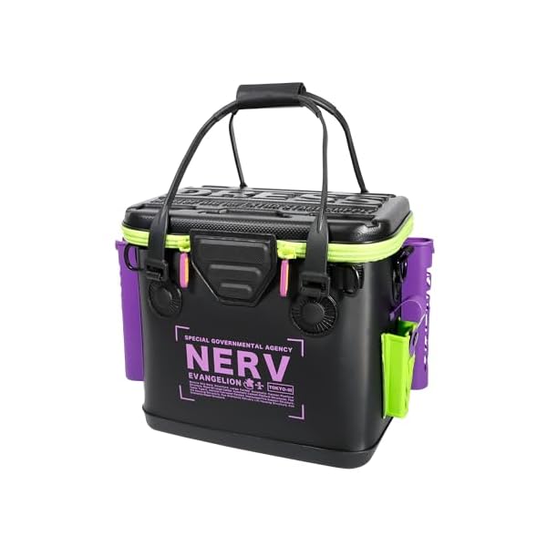 EVA×DRESS バッカンミニ 17L エヴァンゲリオン コラボ 釣り用バケツ・バッカン 約17L ロッドホル|スプラウツLLC 店