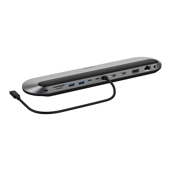Belkin 11-in-1 USB-C ドッキングステーション 4K トリプルディスプレイ対応 2.5Gbpsイーサネット 10Gb|スプラウツLLC 店
