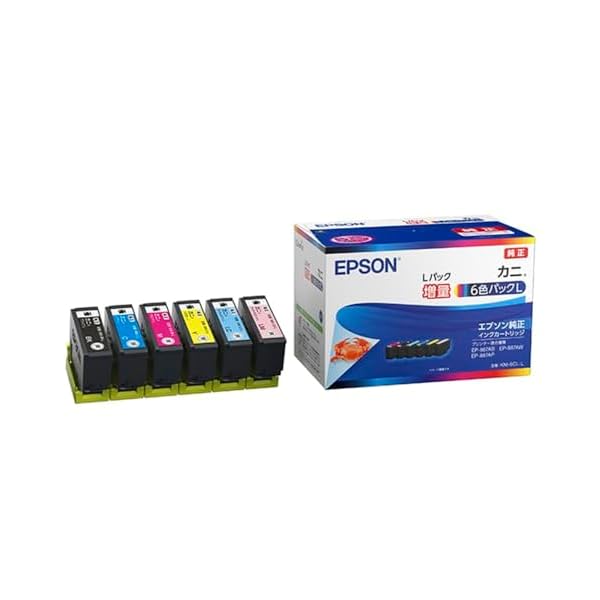 エプソン 純正 インクカートリッジ カニ KNI-6CL-L 6色パックL(増量)|スプラウツLLC 店