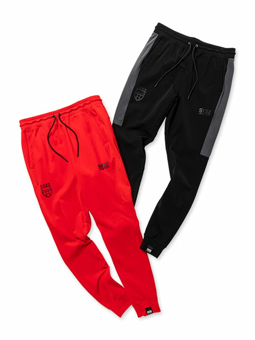 CARVICO FABRIC LONG PANTS SY32 by SWEET YEARS sweet years SY32 SY 32 32 メンズ パンツ ロングパンツ ロンパン ボトム ボトムス 長ズボン ずぼん イタリア スポーツ フットサル サッカー トレーニング ファッション BLACK RED BLK S M L XL XXL 12505