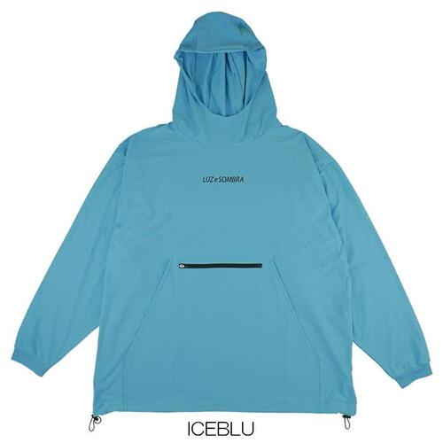 NAVIGATORS ANORAK TOP ルース ルースイソンブラ LUZ LUZeSOMBRA ルース・イ・ソンブラ 上衣 トップス アウター パーカ パーカー フーディー 蹴球 フットサル 形づくる 運動競技 コーチ職 BLK MSG S-XL L1221050