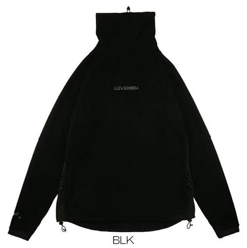 NAVIGATORS HIGH NECK FLEECE TOP ルース ルースイソンブラ LUZ LUZeSOMBRA ルース・イ・ソンブラ フリース とっ始め トップス アウター ハイネック 上衣 ティーシャツ 蹴球 フットサル 形づくる 運動競技 GRY BLK OFFWHT ICEBLU S-XL L1222150