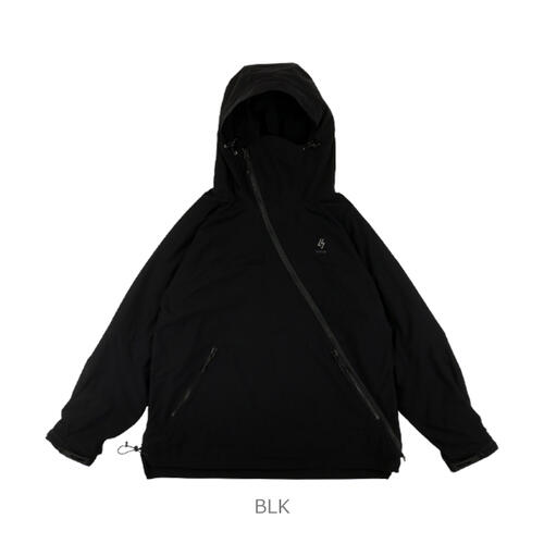 LTT GELANOTS DIAGONAL ZIP JKT ルース ルースイソンブラ LUZ LUZeSOMBRA ルース・イ・ソンブラ 上衣 ジップ ダイアゴナル ジップ トップス とっ始め フーディー ゼラノッツ 長袖 ボンネット 心地よい 蹴球 フットサル 形づくる 運動競技 WHT BLK M-XL T1221250