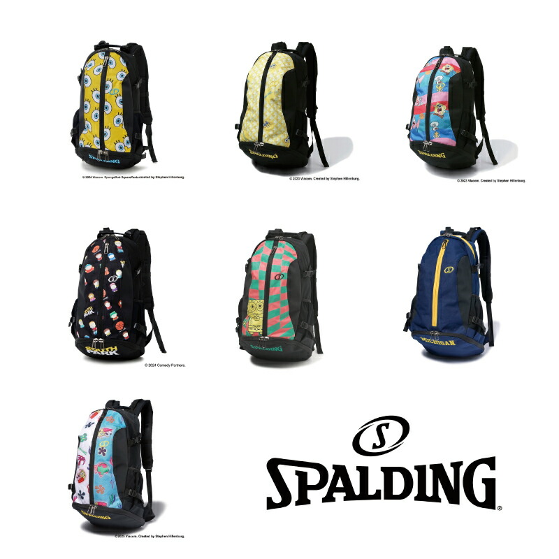 spalding×キースヘリング バスケ用リュック キースヘリング リュックSPALDINGケイジャーミニ ホワイト