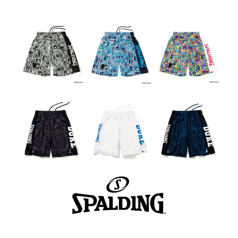 【楽天市場】SPALDING Practice pants プラクティスパンツ MTV ミックステープ バスケットボールパンツ デューク