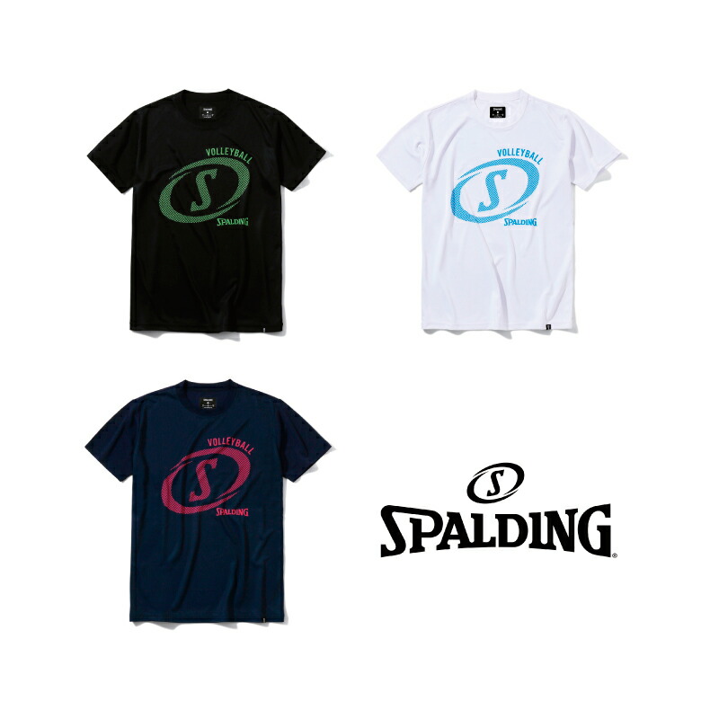 楽天市場】SPALDING バレーボール Tシャツ 「クリックポスト対応商品