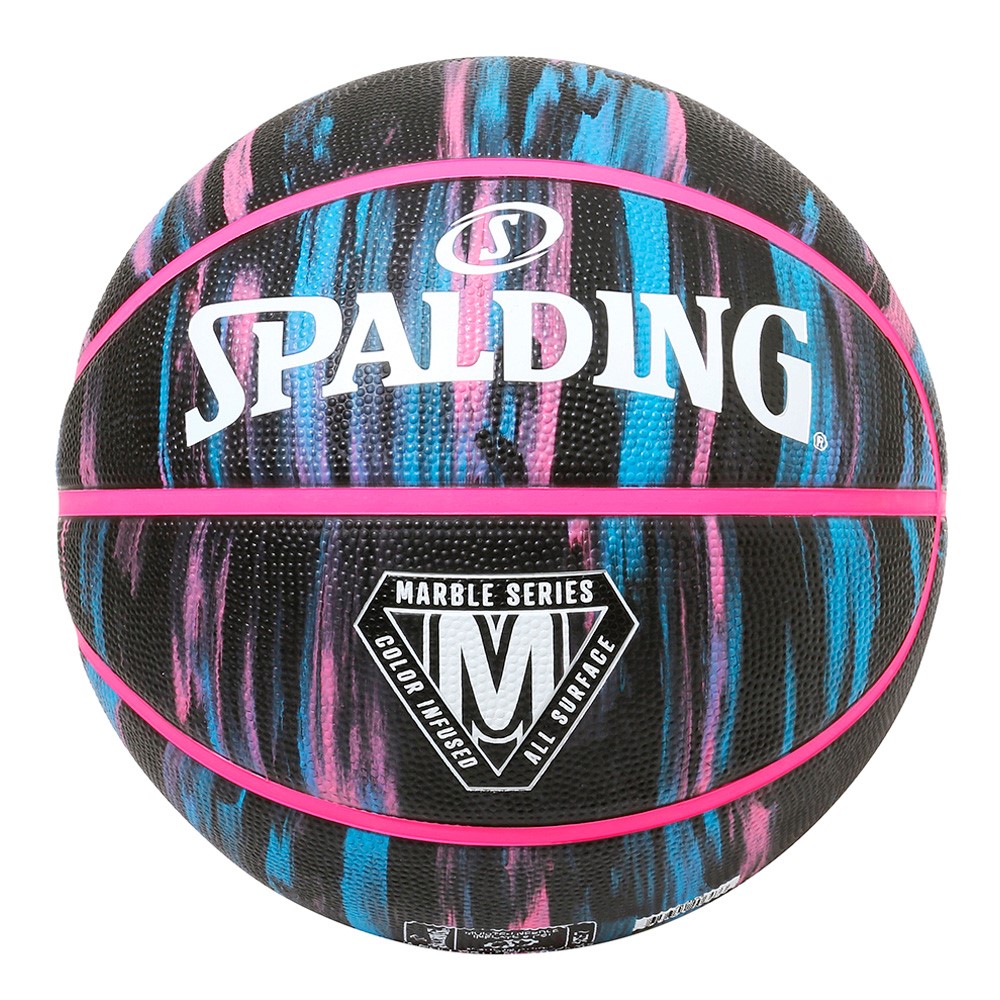 最大79%OFFクーポン 84-409Z マーブル ブラックネオン ラバー 6号球 正規品 SPALDING スポルディング バスケットボール バスケ  6号 ゴム 屋外 外用 屋内 室内 jnb.lv