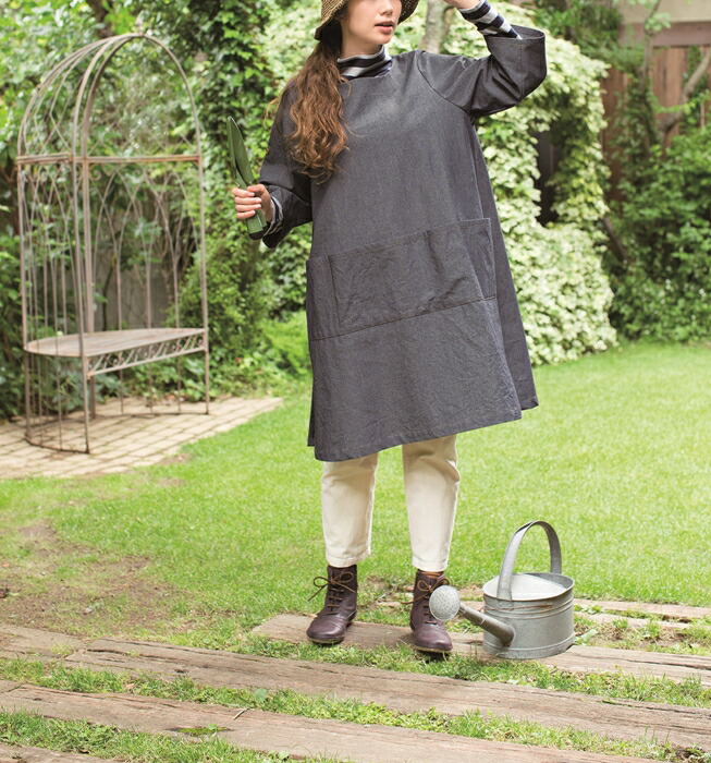 楽天市場 ポケットいっぱいの割烹着 型紙 S M L Llサイズ ブティック社 型紙 ソーイング 大人服 パターン 縫い代付き 4サイズ 割烹着 カジュアル ワンピース レディース かんたん Sewing Pattern Studio