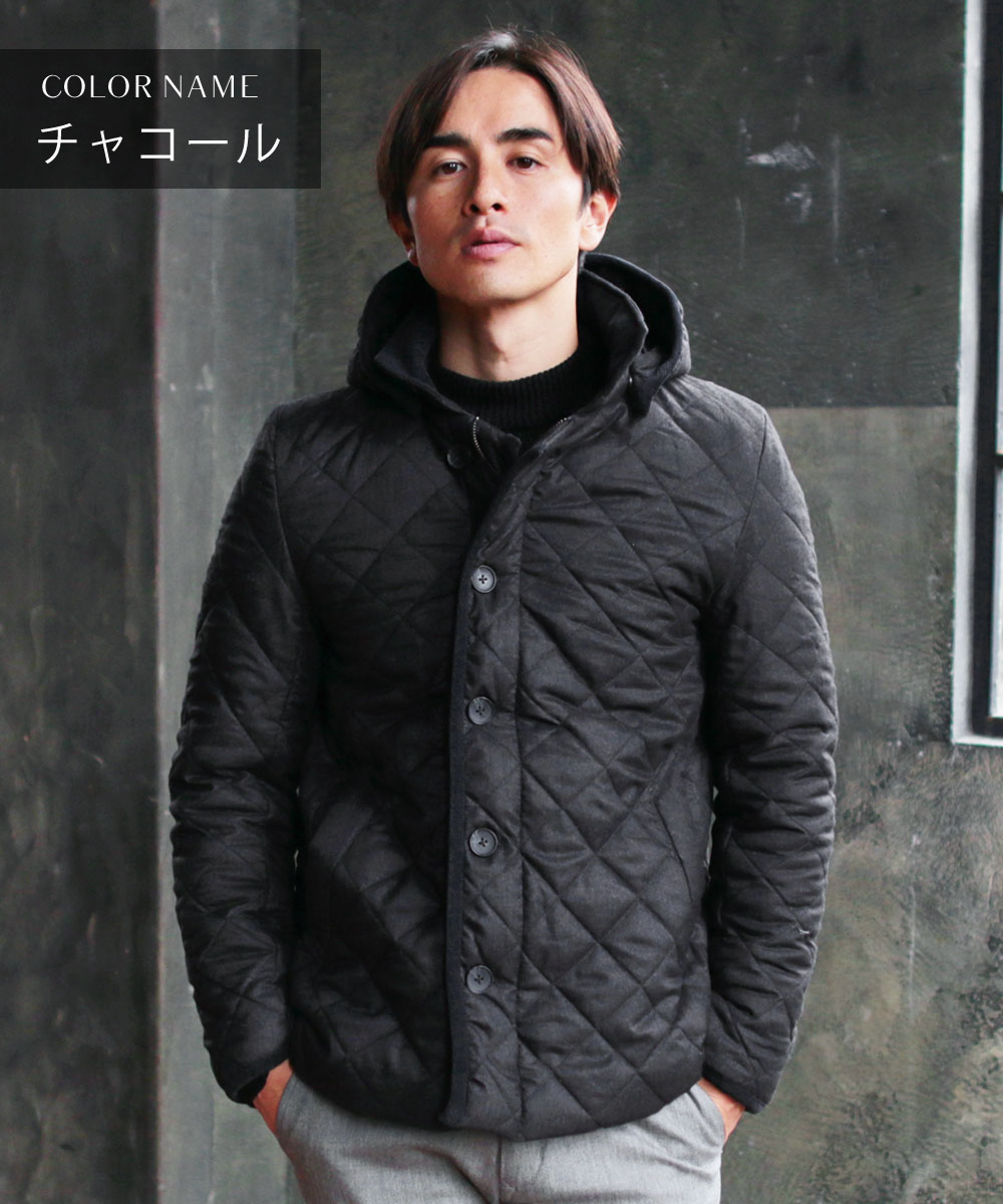 メンズ M キルティング キルティングコート M Xl 中綿ジャケット L M3シンサレート S 高機能中綿素材 キルティングジャケット ジャケット S Xl 撥水 取り外し フード メンズファッション ビジネス アウター Bargain Sputnicks スプートニクス 大人のライフ