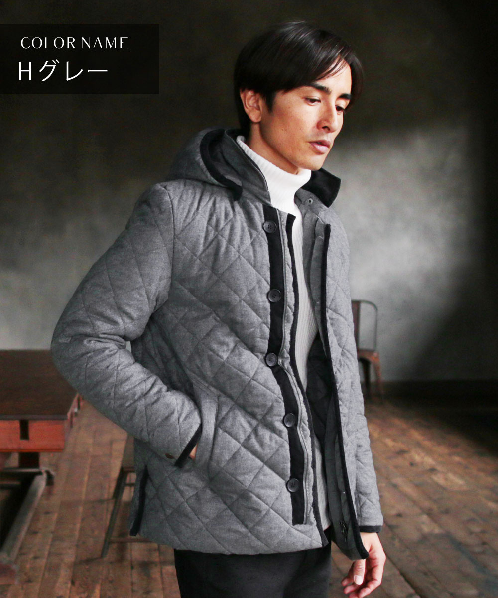 メンズ M キルティング キルティングコート M Xl 中綿ジャケット L M3シンサレート S 高機能中綿素材 キルティングジャケット ジャケット S Xl 撥水 取り外し フード メンズファッション ビジネス アウター Bargain Sputnicks スプートニクス 大人のライフ