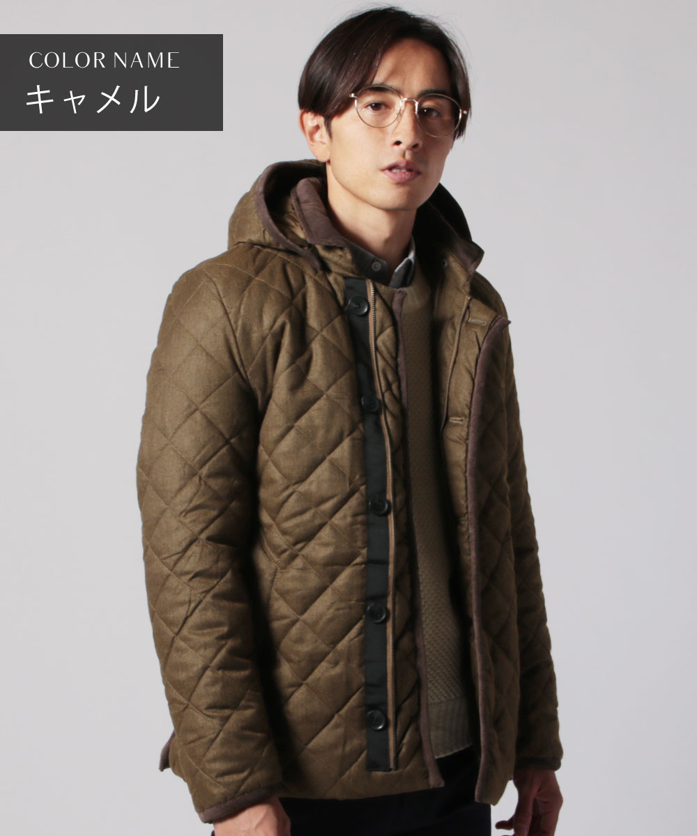 メンズ M キルティング キルティングコート M Xl 中綿ジャケット L M3シンサレート S 高機能中綿素材 キルティングジャケット ジャケット S Xl 撥水 取り外し フード メンズファッション ビジネス アウター Bargain Sputnicks スプートニクス 大人のライフ