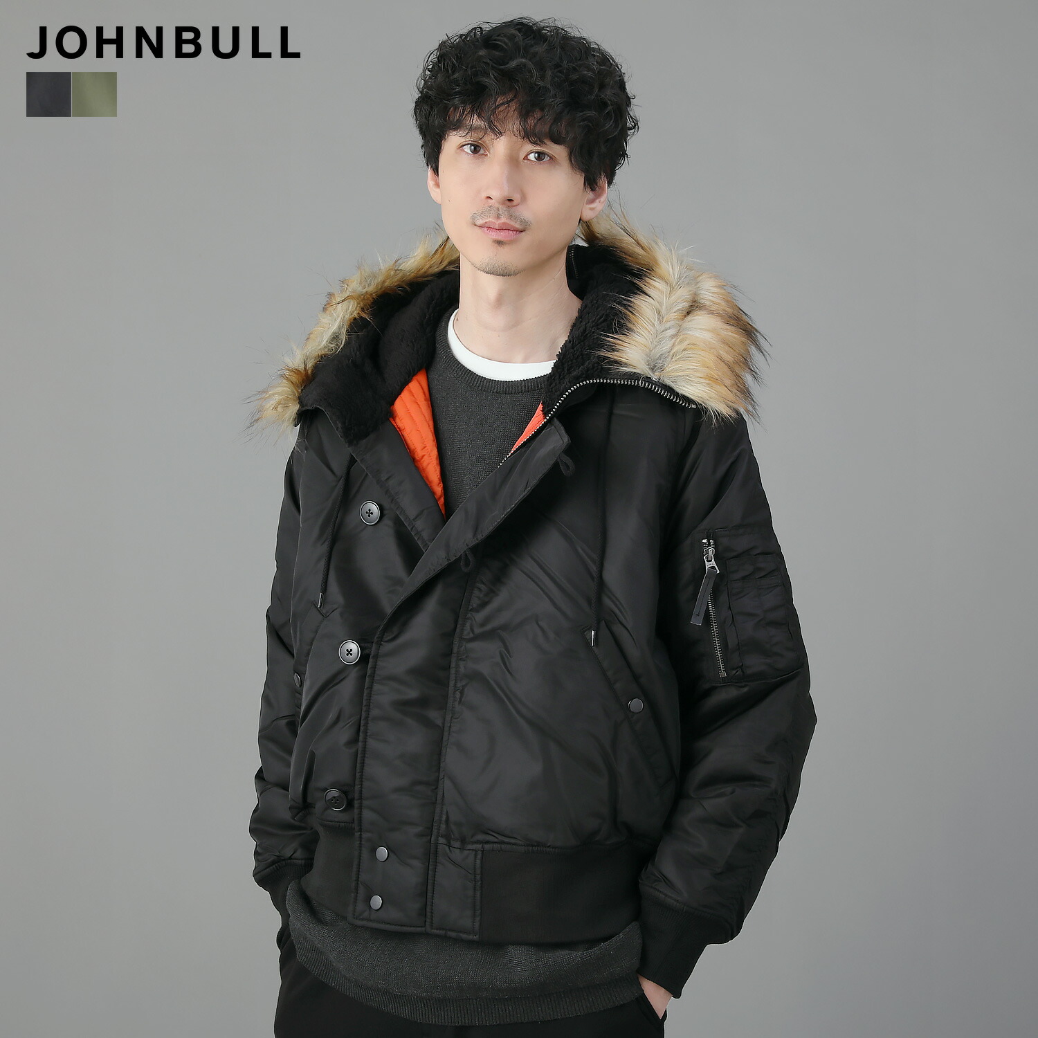 楽天市場】X-LARGE【WTAPS N-2B JACKET 172GWDT-JKM01 BLACK ダブル