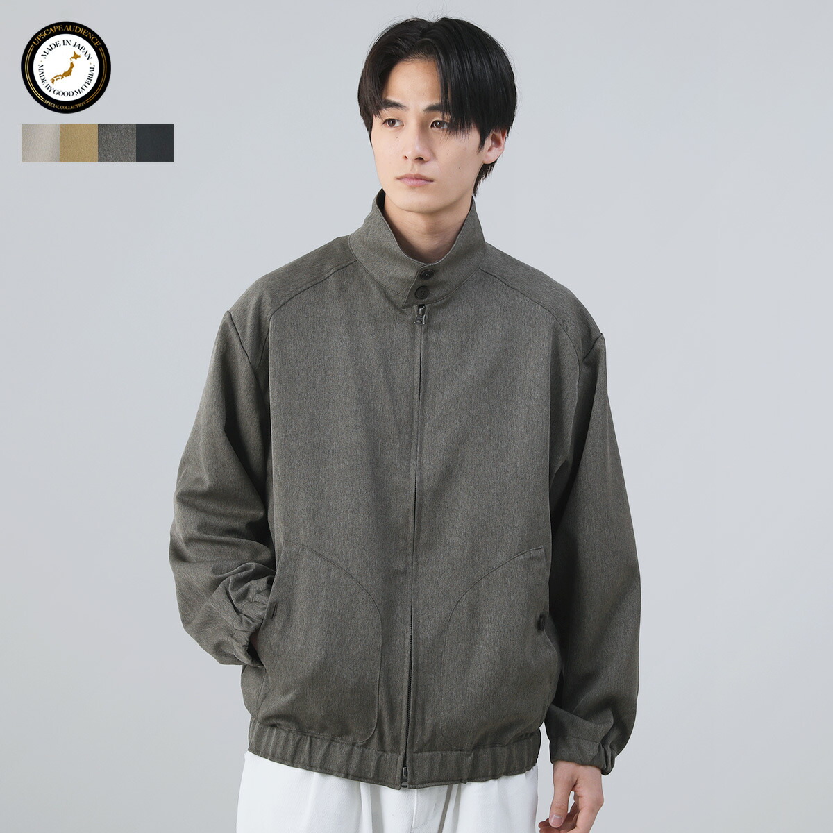 LUXEAKMPLUS - SMOOTH TRACK JACKET / ダブルロゴ スムース