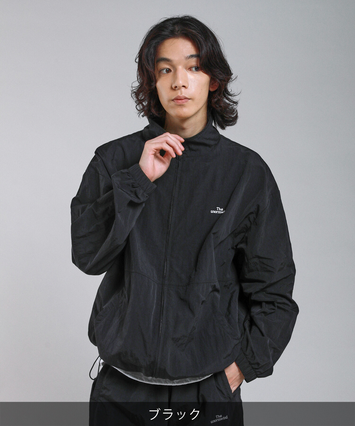 【美品】【50】MARK＆LONA ブルゾン ナイロンジャケット メンズ MARK&LONA 「MARK & LONA」 ブルゾン 50 ホワイト メンズ