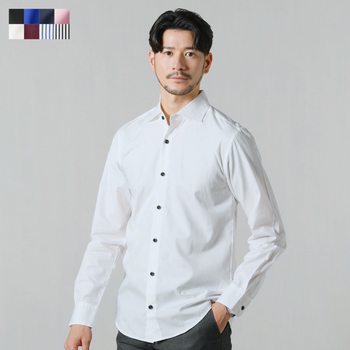 楽天市場】オープンカラーシャツ メンズ 日本製 ブランド イージーケア