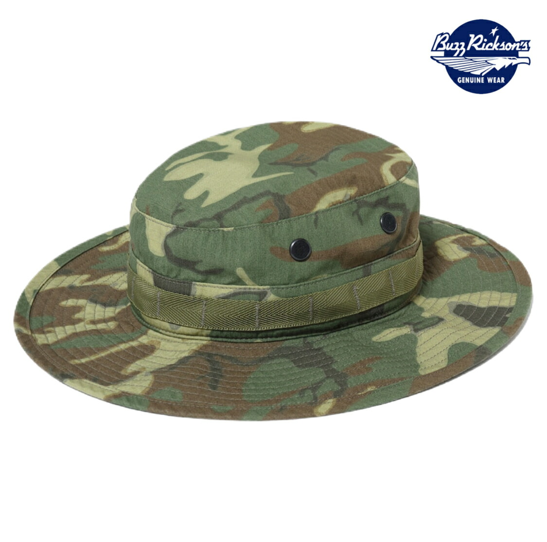 バズリクソンズ Buzz Rickson's ERDL CAMOUFLAGE BONNIE HAT カモフラージュ 迷彩 ブーニー ハット BR02853 imgrc0120054685.jpg