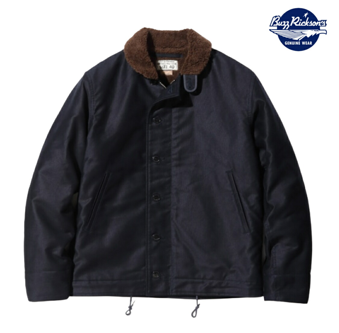 楽天市場】バズリクソンズ Buzz Rickson's デッキジャケット N-1 NAVY
