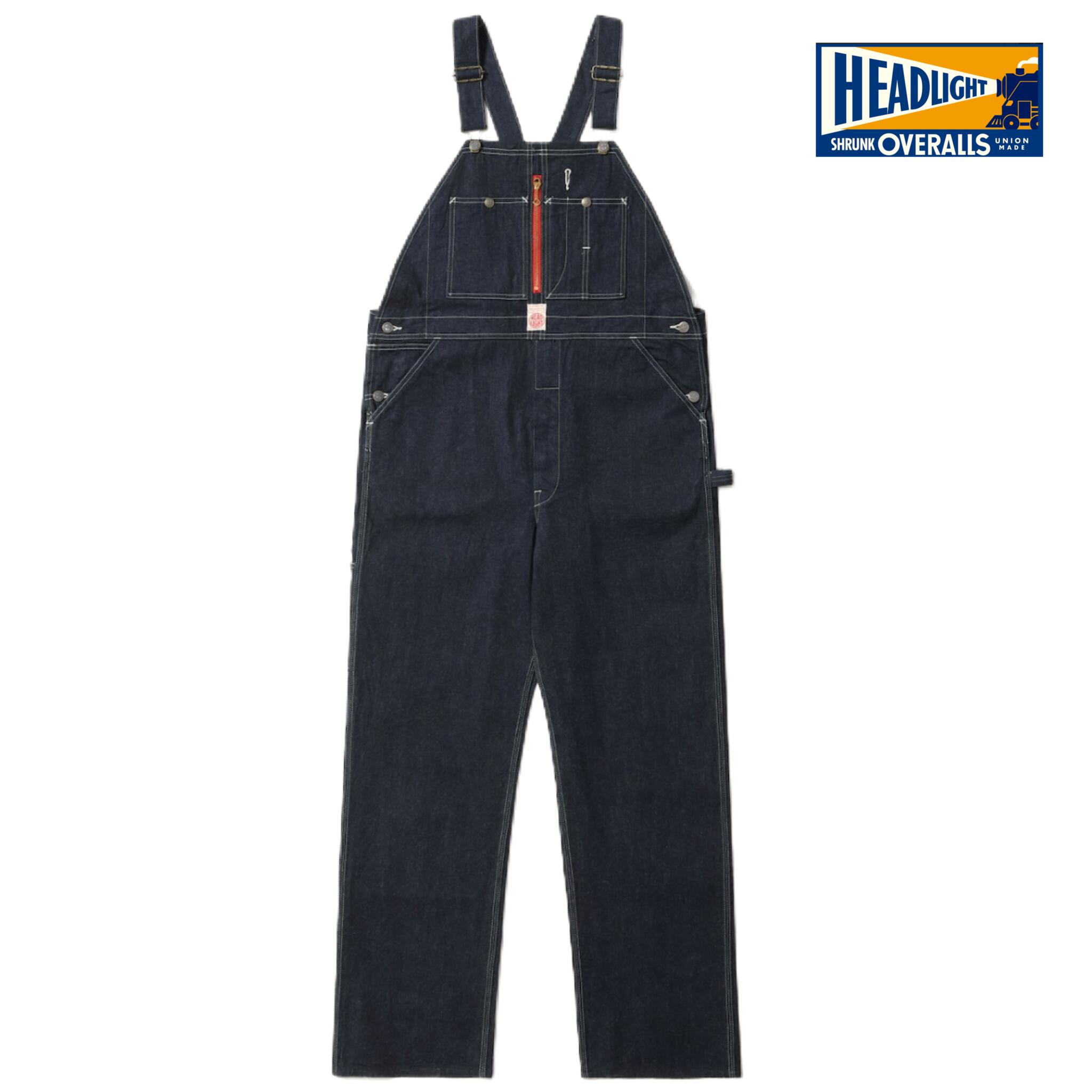 HEAD LIGHT ヘッドライト ウォバッシュ オーバーオール　日本製　34 HEAD LIGHT ヘッドライト ウォバッシュ オーバーオール日本製34