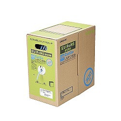 【メーカー在庫限り】 エレコム LD-CTS300/RS EU RoHS準拠 CAT5E STPケーブル 300m/リール巻 ブルー 4953103190511