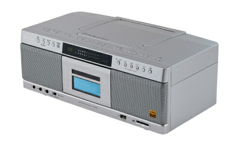 【製造業者店卸し資産区分け】\u003cBR\u003e東芝 (TOSHIBA)  \u003cBR\u003eNew 2025年10月発売予定を組む AX-KCR90(S)しろがね色 40W金棒引き取り合わせ積み上げる ハイレゾ相応うSD/USB/CDラジオカセットレコーダー 4560158876903